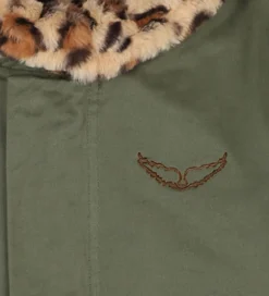 Overgangsjakker|Zadig & Voltaire Jakke - Jess - Khaki