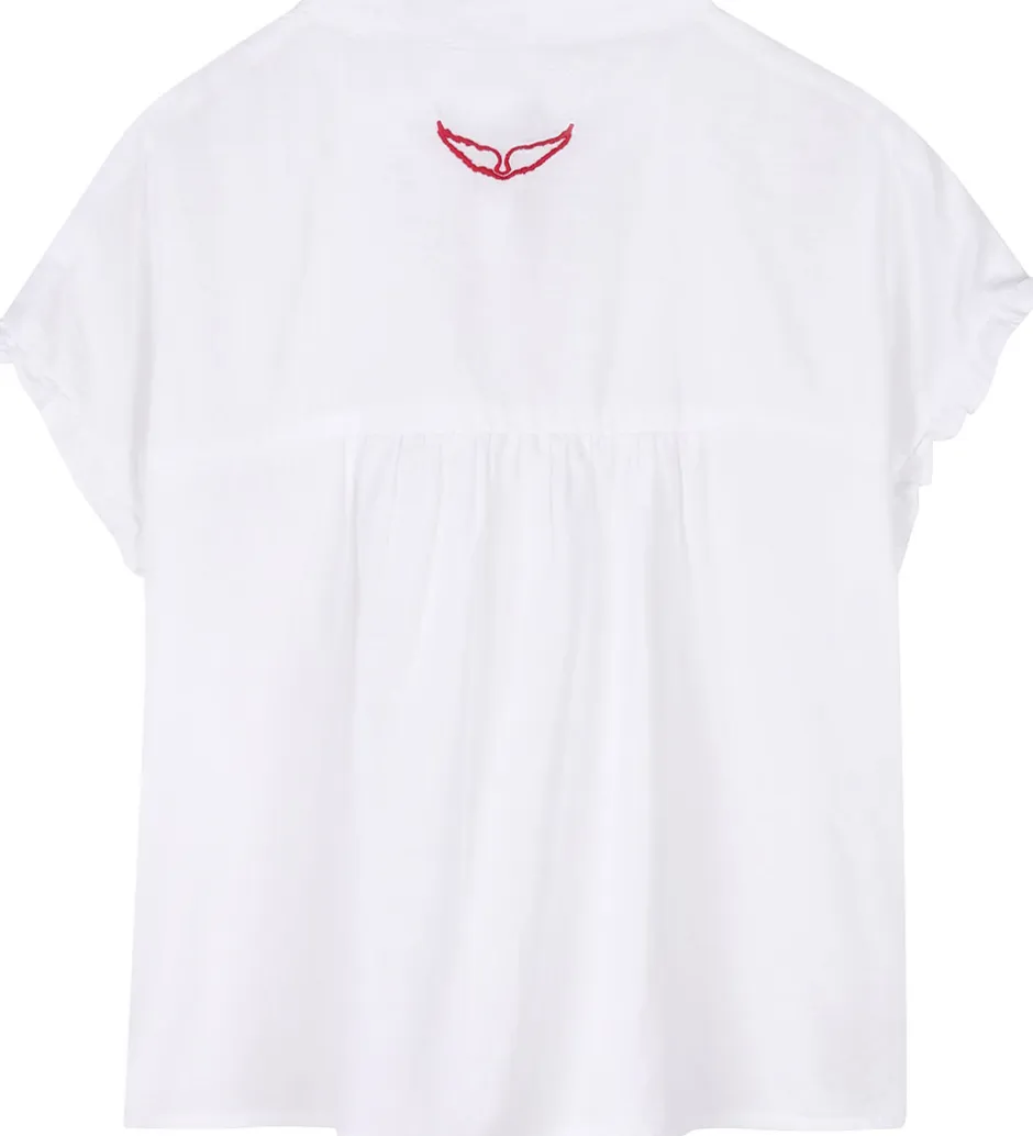 Skjorter|Zadig & Voltaire Skjorte k/æ - Gisele - Hvid