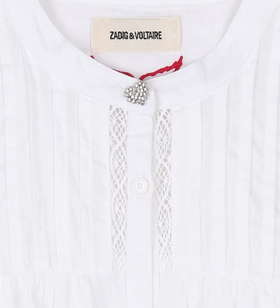 Skjorter|Zadig & Voltaire Skjorte k/æ - Gisele - Hvid