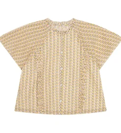 Toppe|Zadig & Voltaire Top - Gold Yellow m. Mønster